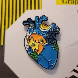 I ❤ van Gogh pin